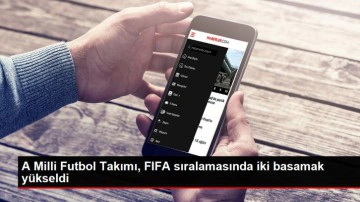 A Milli Futbol Takımı FIFA dünya sıralamasında yükseldi