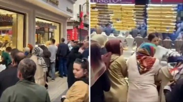 Dilan Polat iddiası ilçeyi karıştırdı! Haberi duyan yüzlerce kişi kuyumcu dükkanına akın etti