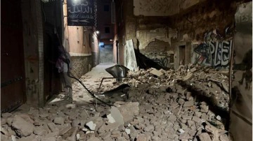 Fas depreminde Van ayrıntısı