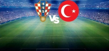 Hırvatistan-Türkiye 11'ler açıklandı! Hırvatistan-Türkiye maçı kadrosu!