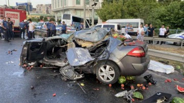İstanbul'da korkunç kaza: 2 ölü