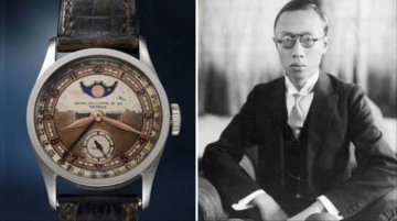 Son Çin İmparatoru'na ait Patek Philippe marka saat 6.2 milyon dolara satıldı