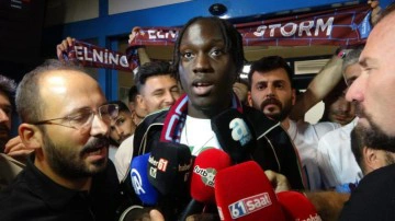 Trabzonspor Batista Mendy'i Trabzon'a getirdi